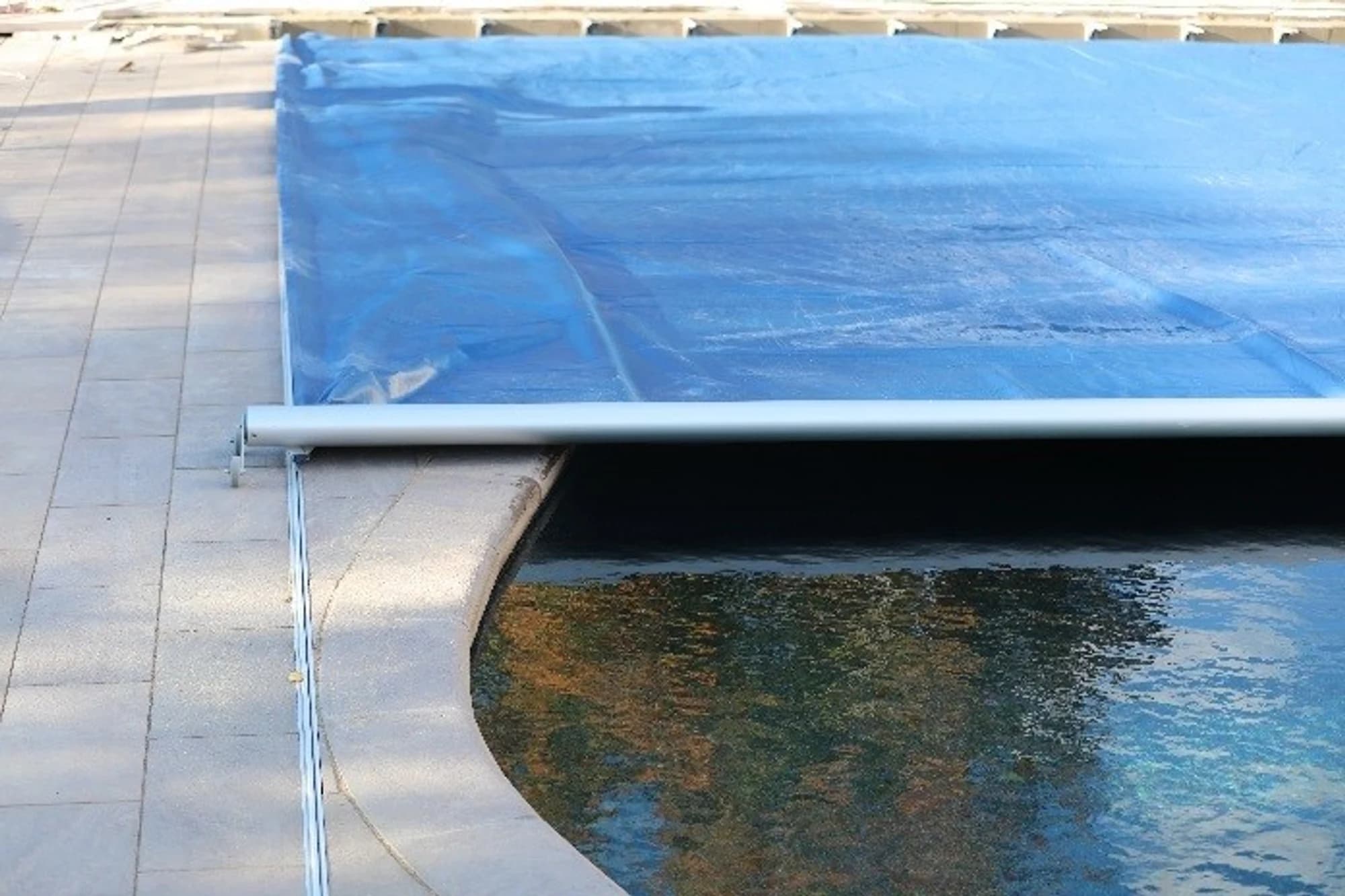 Pool cover installation step 23